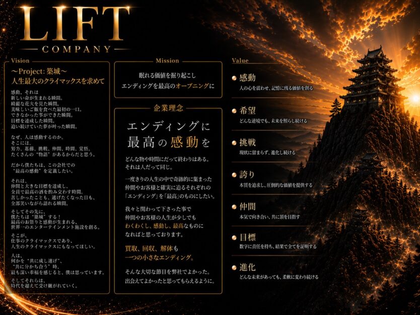 LIFT　かっこいいやつ